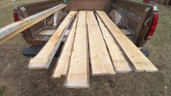 Cedar 1 in x 6 in x 8.5 ft Lumber